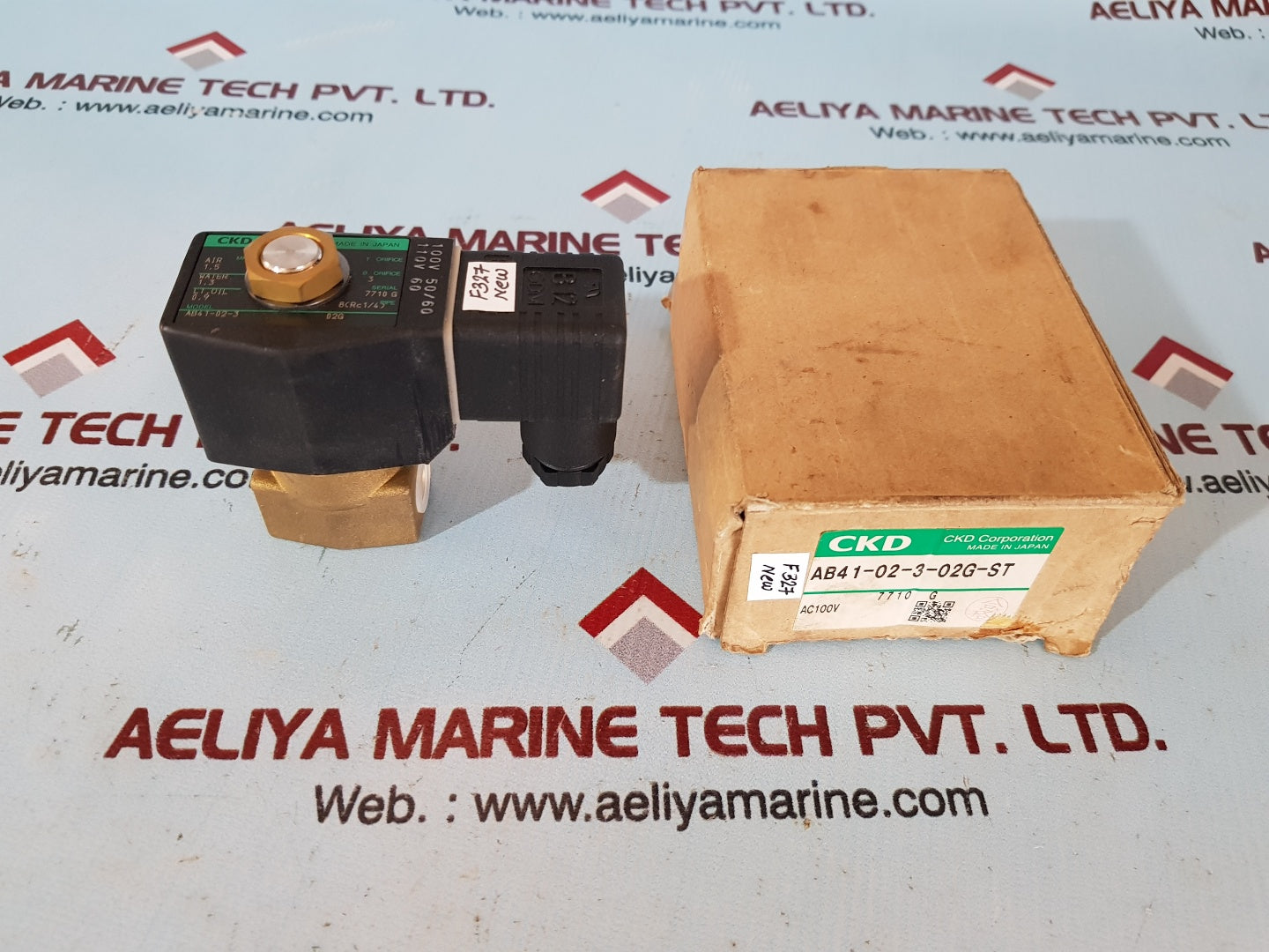 Ckd ab41-02-3 solenoid valve 
