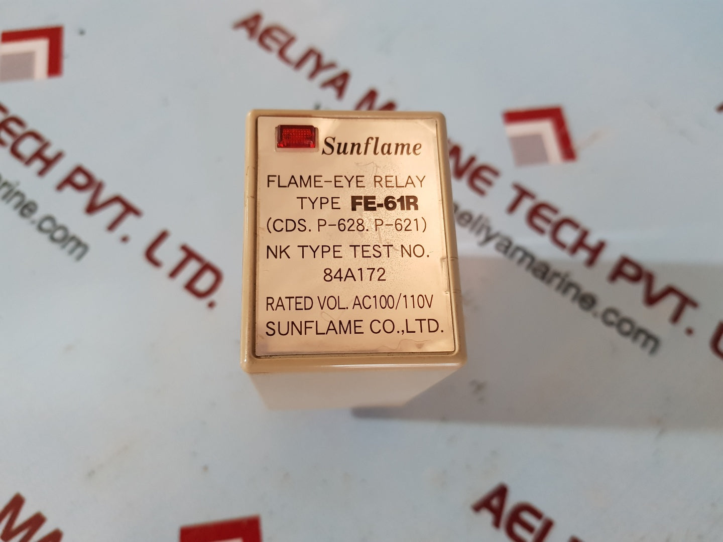 Sunflame Fe-61R Flame-eye Relay Cds.P-628.P-621