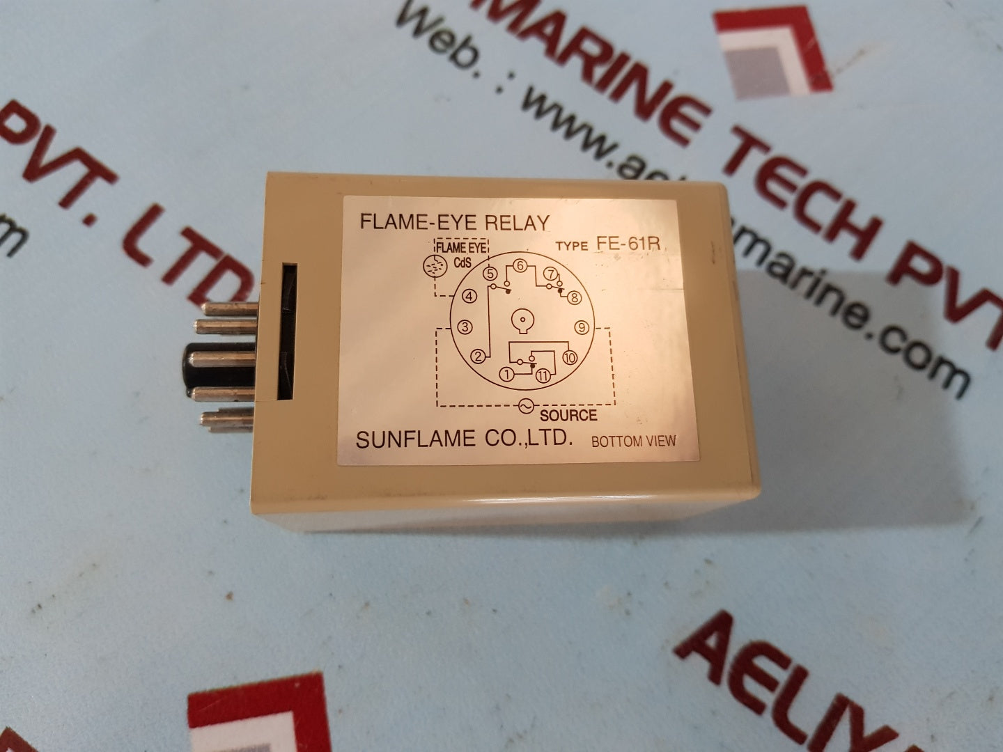 Sunflame Fe-61R Flame-eye Relay Cds.P-628.P-621