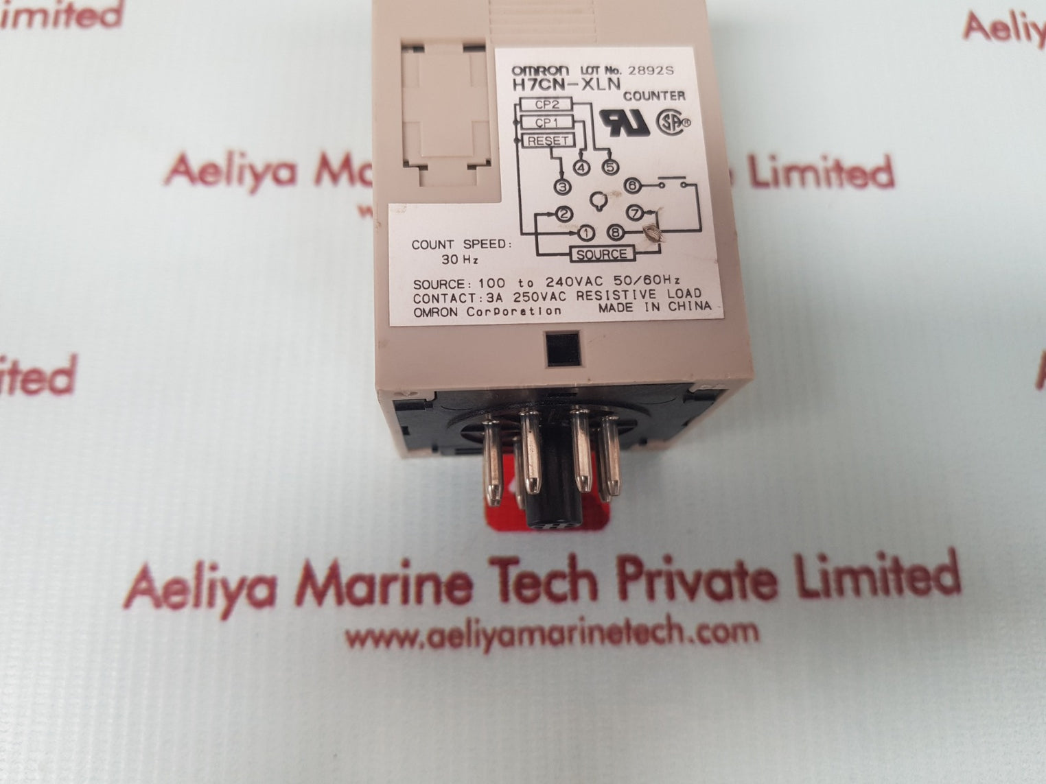 Omron h7cn-xln counter 100-240vac