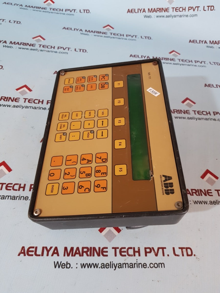 Abb ma 111 programming panel 