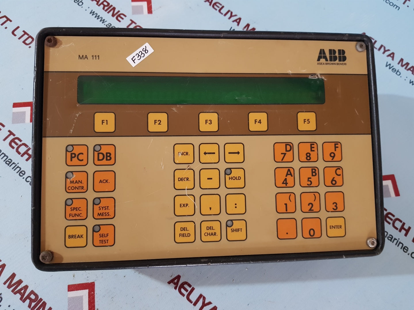 Abb ma 111 programming panel 