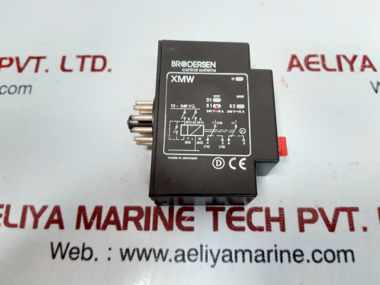 Brodersen unic xmw multi function time relay 12-240v 