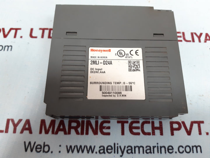 Honeywell 2mli-d24a dc input plc unit 