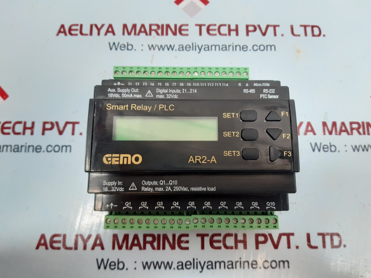 Gemo ar2-a smart relay/plc