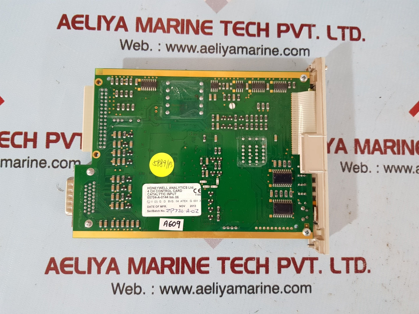 Honeywell 05704-a-0144 4 ch control card catalytic input