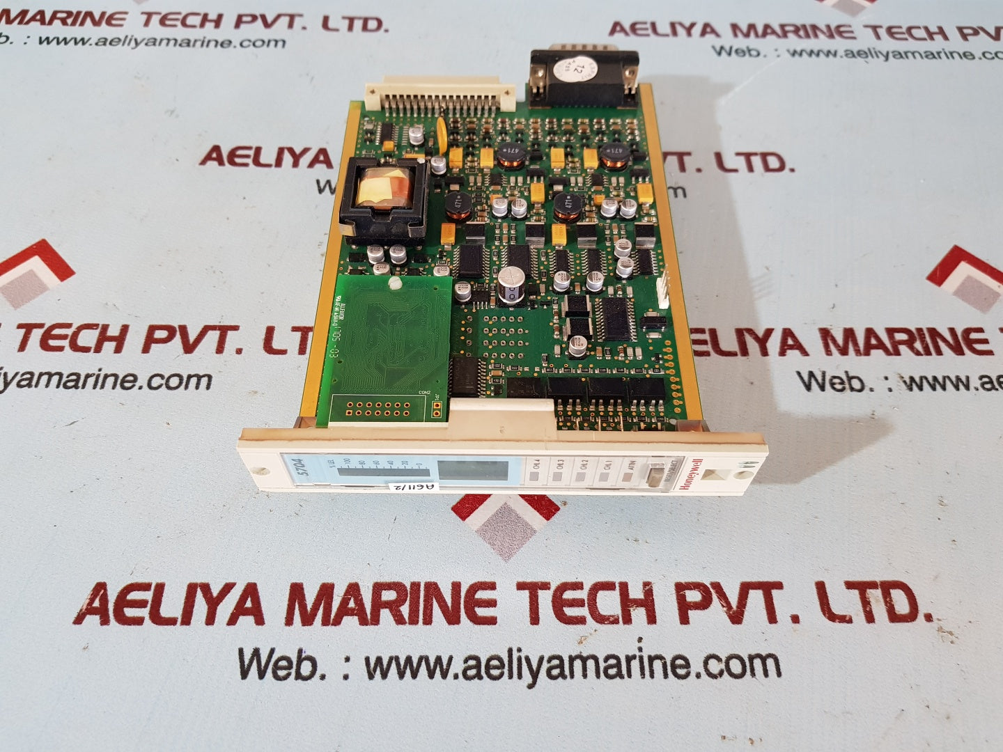 Honeywell 05704-a-0144 iss.08 4 ch control card catalytic input