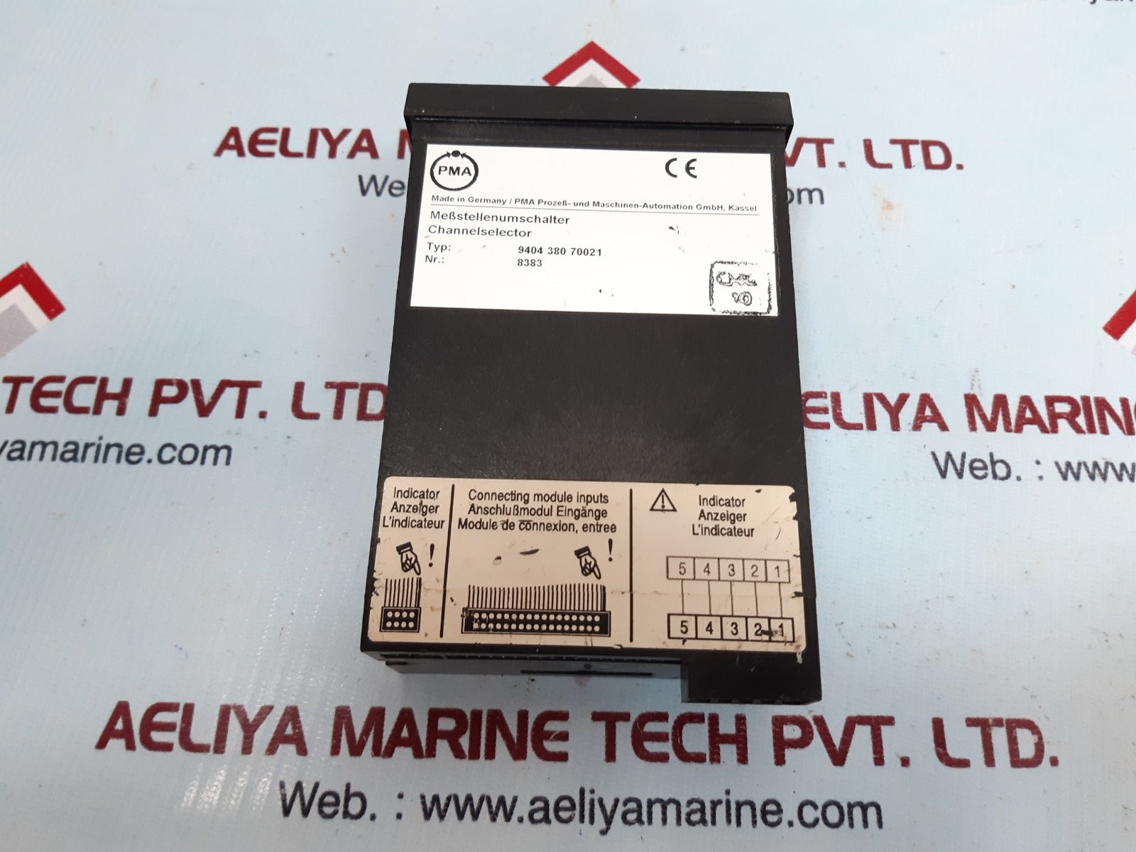 Pma digital 380 channel selector 9404 380 70021 