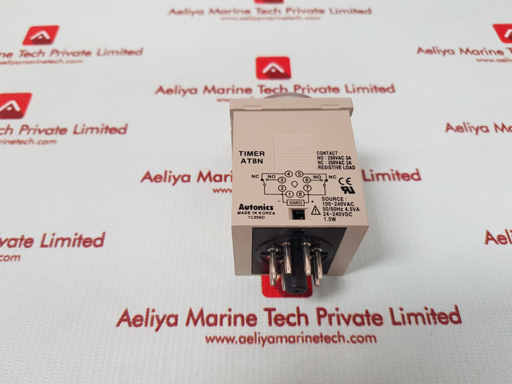 Autonics at8n industrial analog timer 100-240vac 24-240vdc