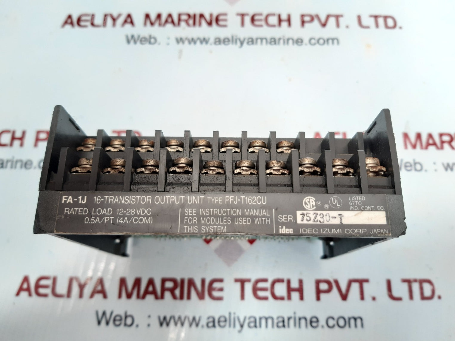 Idec pfj-t162cu 16-transistor output unit