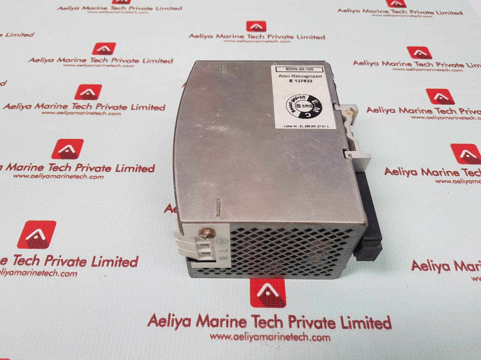 Sola sdn 5-24-100 power supply 115/230vac 2.6/1.4a 50-60hz