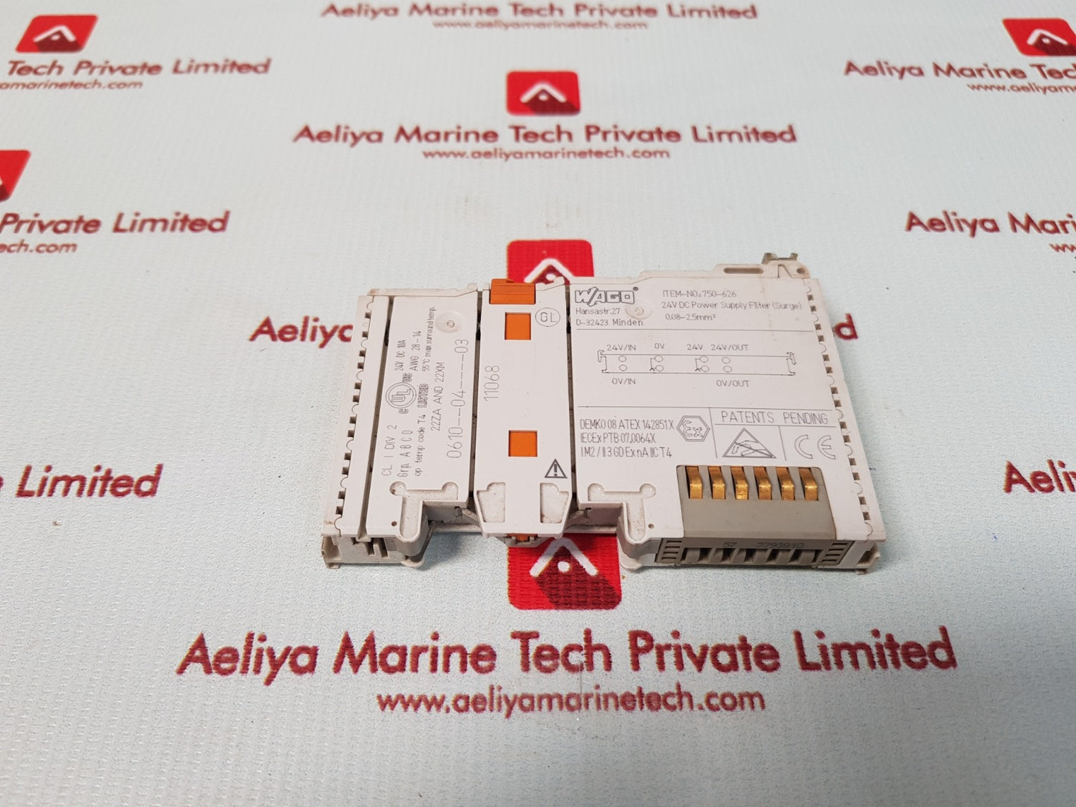 Wago 750-626 power supply filter