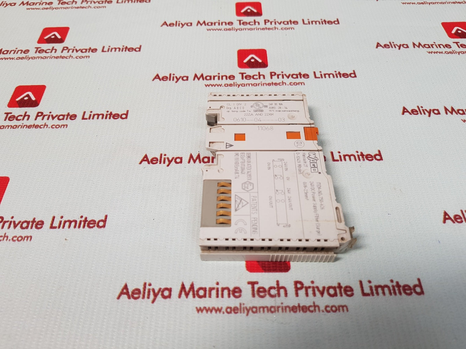 Wago 750-626 power supply filter