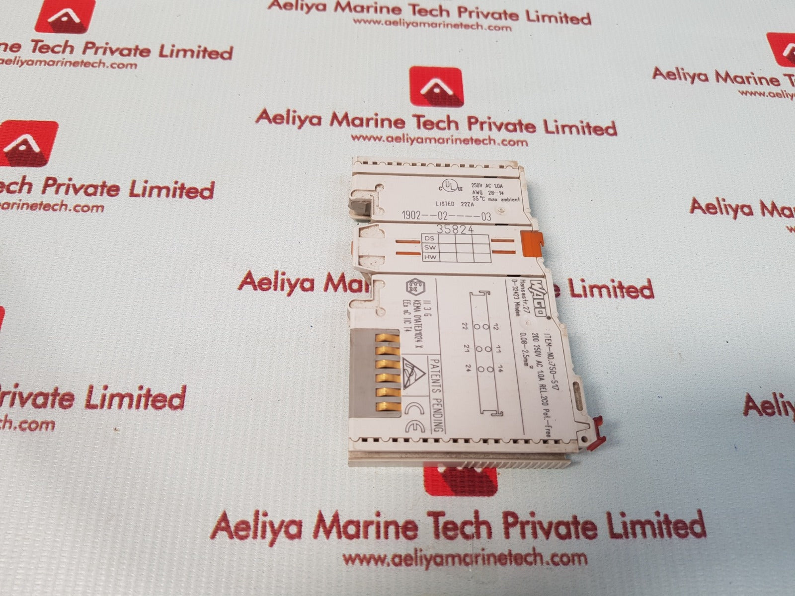 Wago 750-517 2 channel relay output module