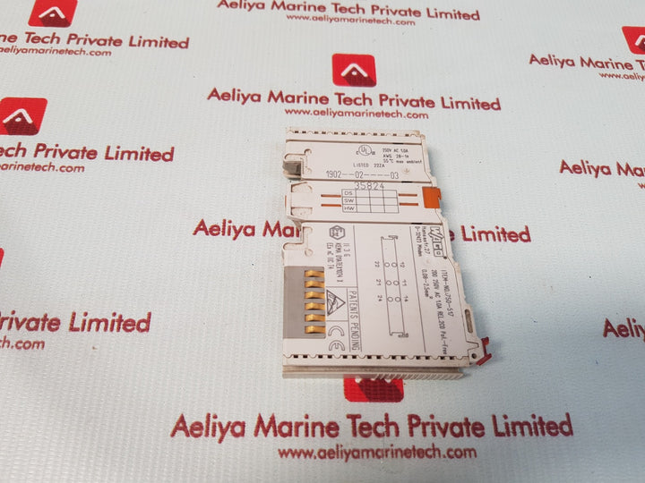 Wago 750-517 2 channel relay output module