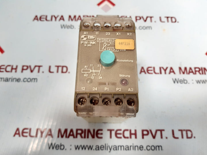 Pilz p1m-1nk/220v~/1a1r safety relay 