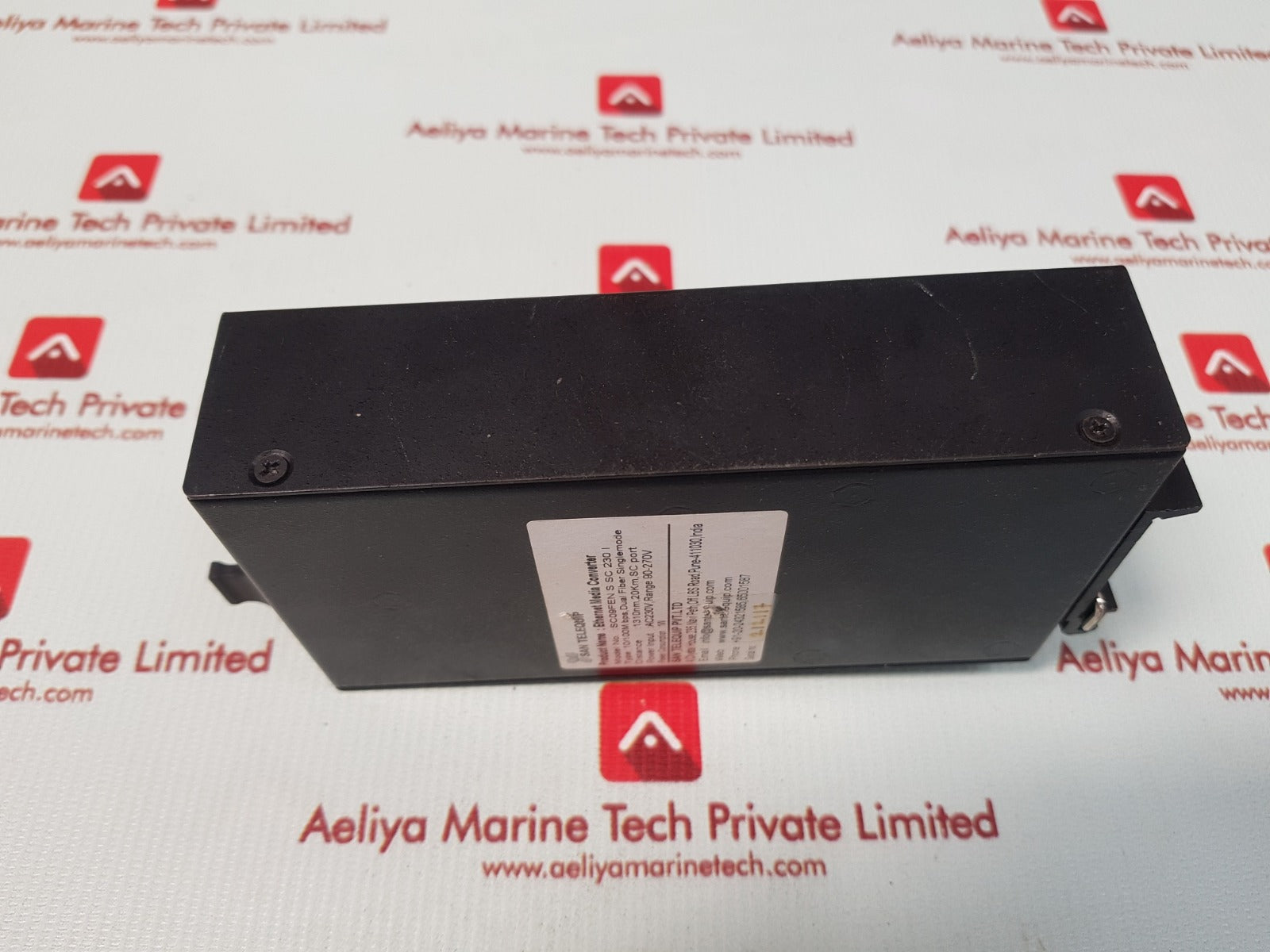 San Telequip Sc09Fen S Sc 230 I Ethernet To Fiber Media Converter