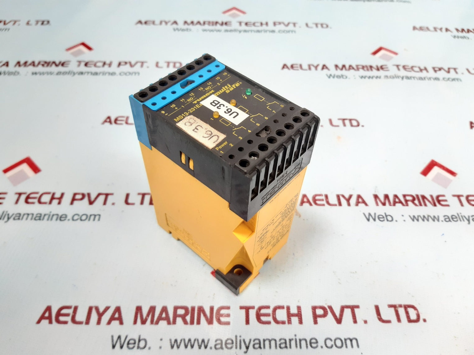 Turck ms13-231ex0-r multi safe switching-amplifier u6.3b