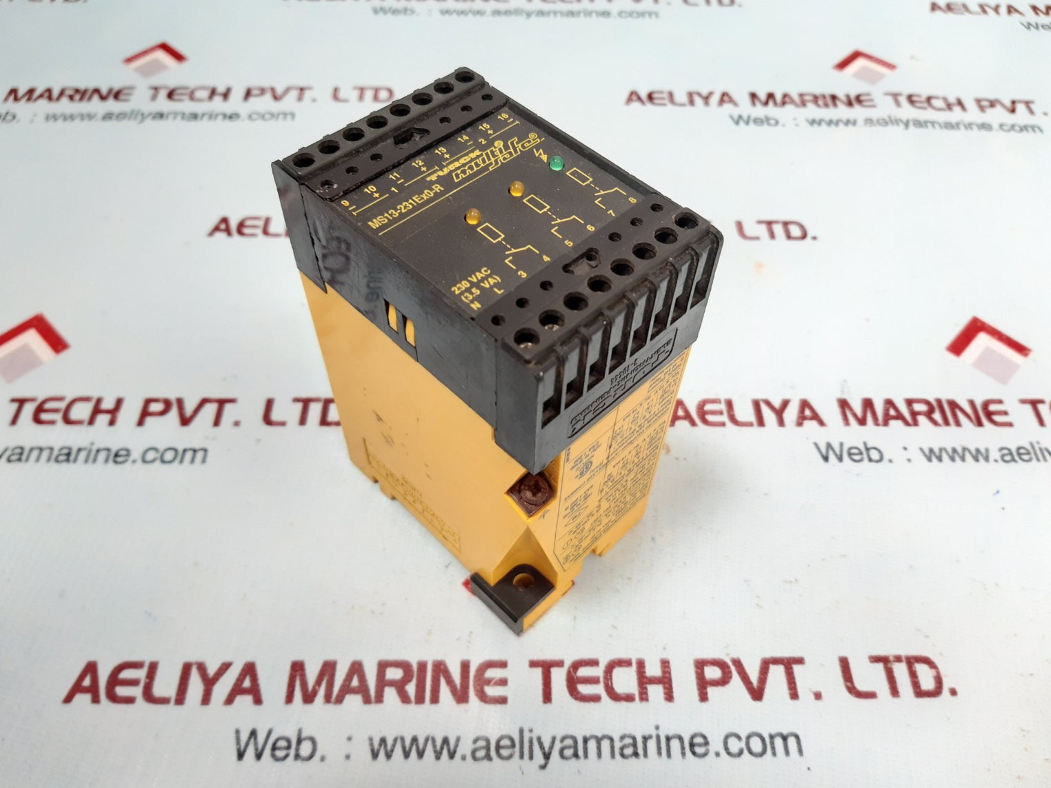 Turck ms13-231ex0-r multi safe switching-amplifier 435yh01