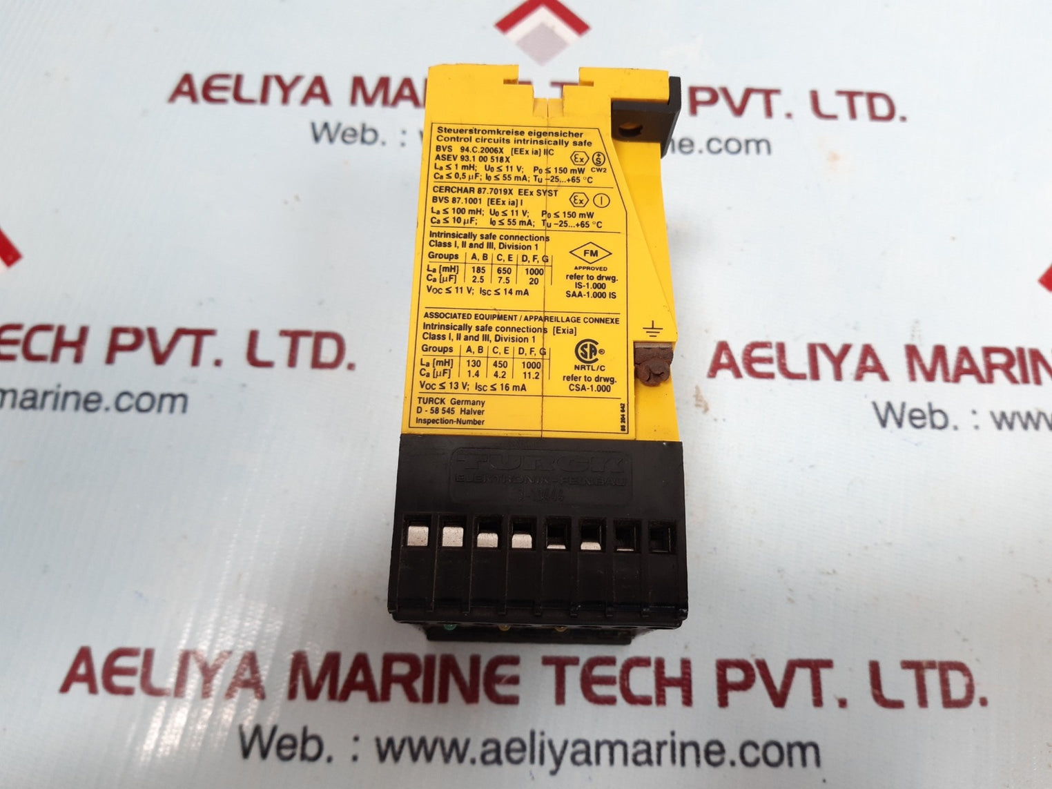 Turck ms13-231ex0-r multi safe switching-amplifier 435yh01