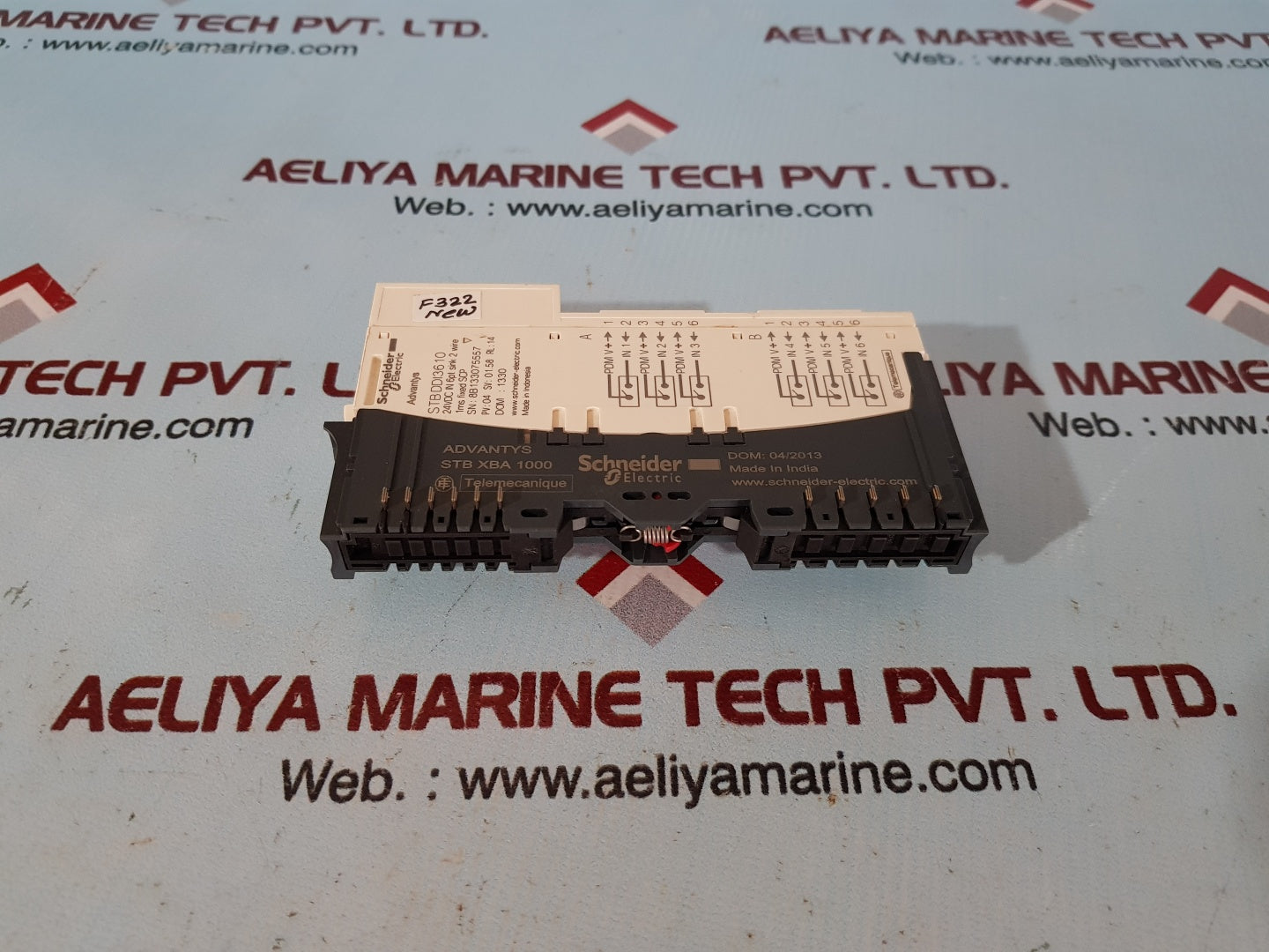 Schneider electric stbddi3610k 24vdc in 6pt kit conns base