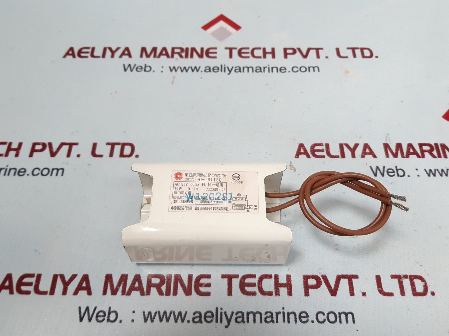 Fg-16115q ac 115v 60hz 