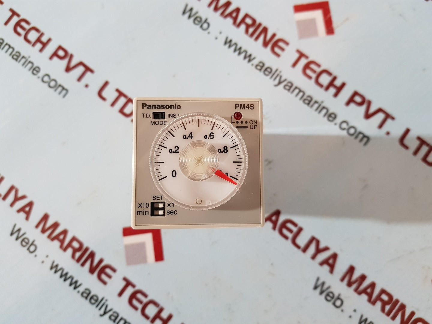 Panasonic pm4s-a2c10m-ac120v multirange timer