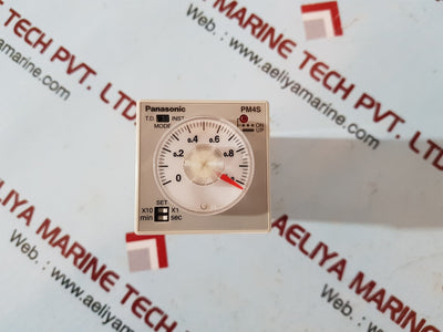 Panasonic pm4s-a2c10m-ac120v multirange timer