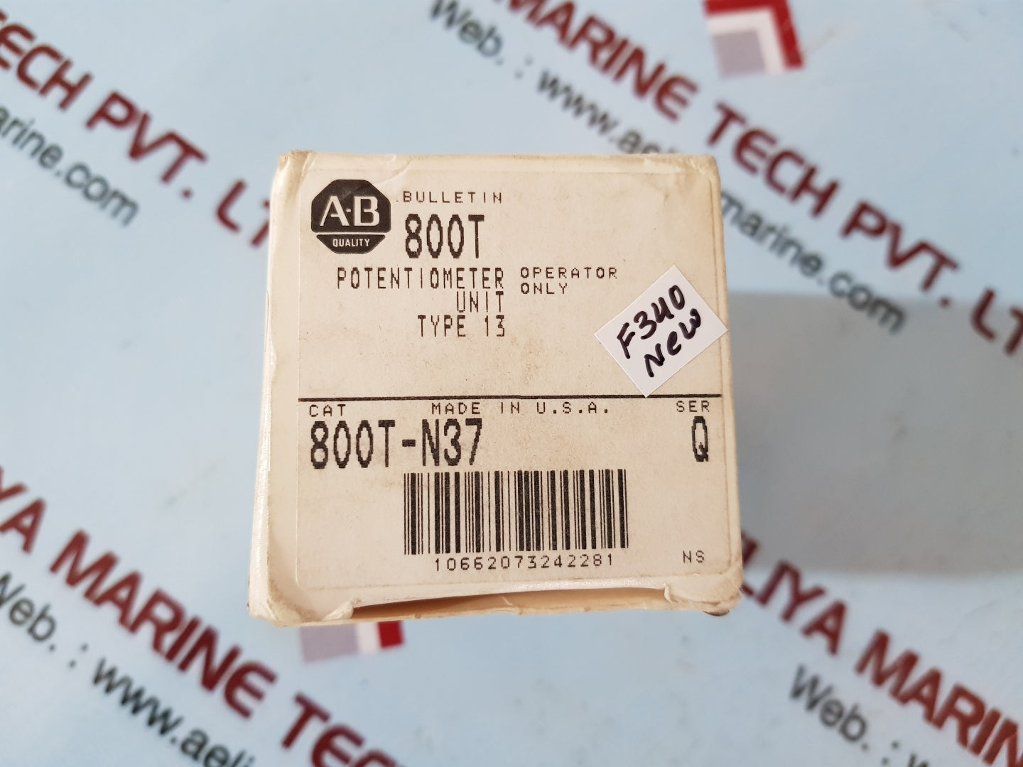 Allen-bradley 800t-n37 ser.Q potentiometer 