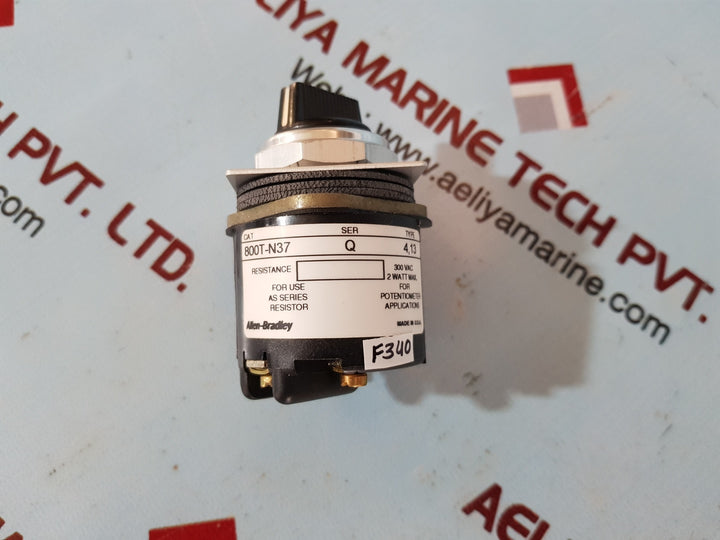 Allen-bradley 800t-n37 ser.Q potentiometer 