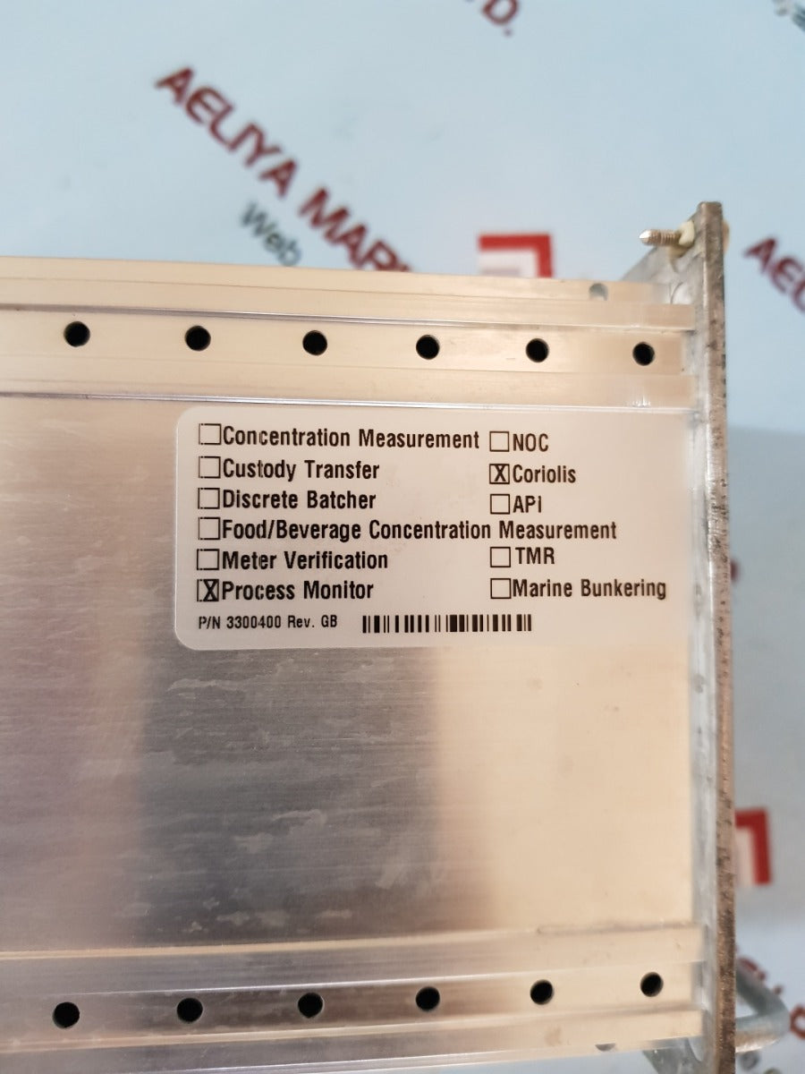 Micro motion 3500r2g06b1aezzz flow transmitter