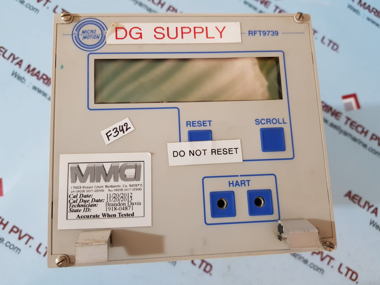 Micro motion rft9739r2ebf remote flow transmitter