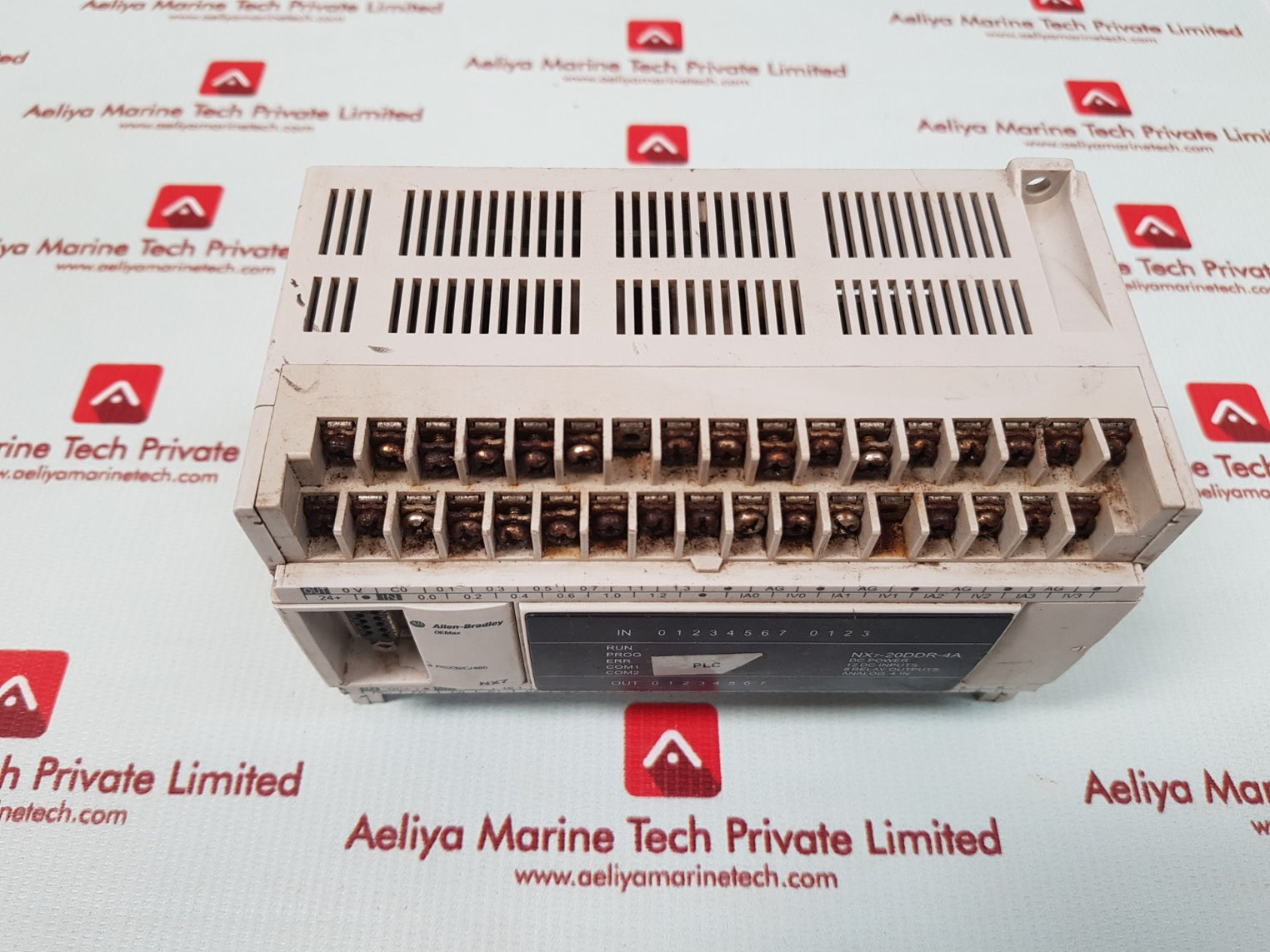 Allen-bradley bulletin 2001 nx7 nx7-20ddr-4a plc servo driver f/w: 2.43