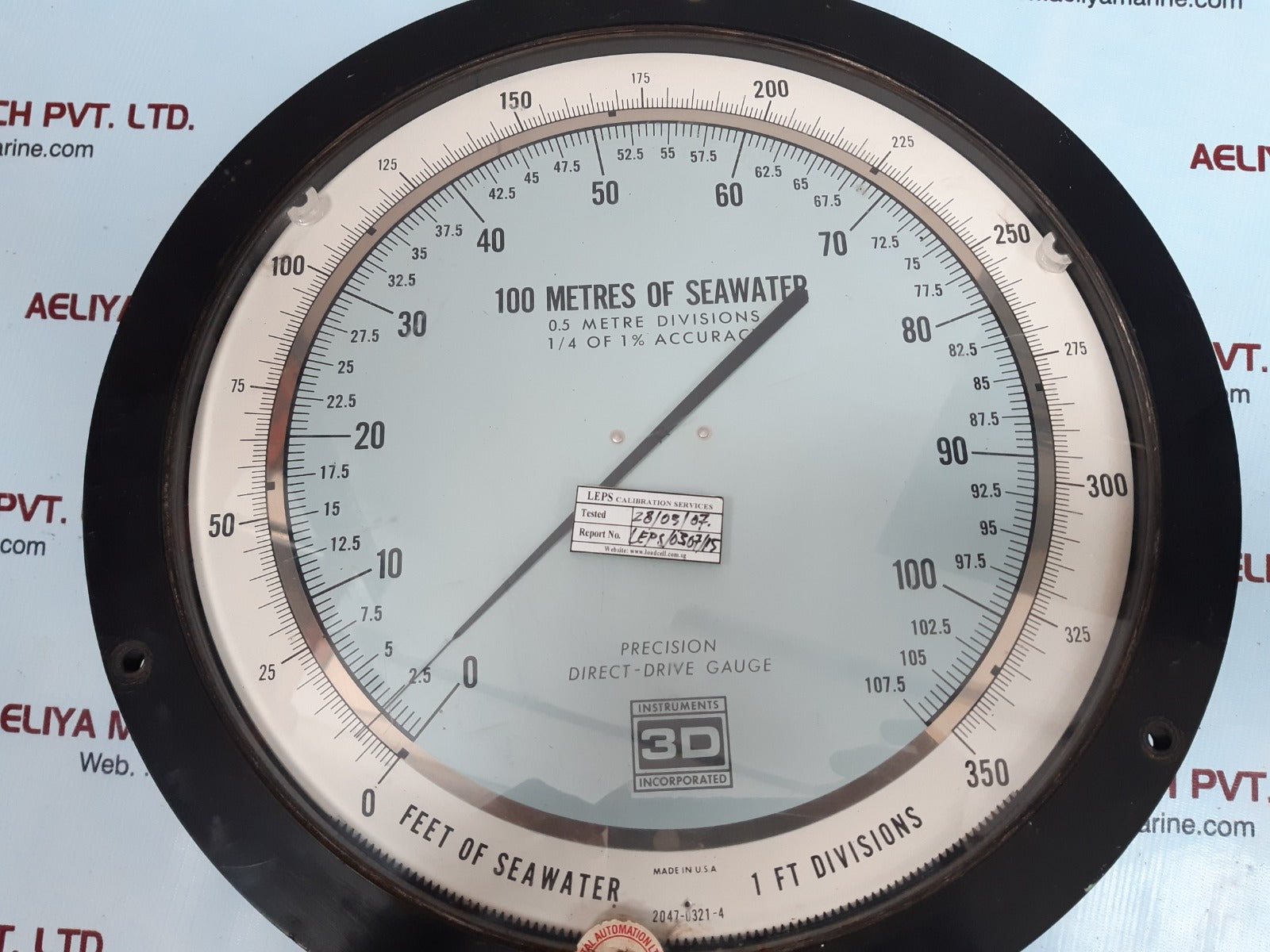 3D instruments 25547-24b21 hdf precision direct-drive gauge