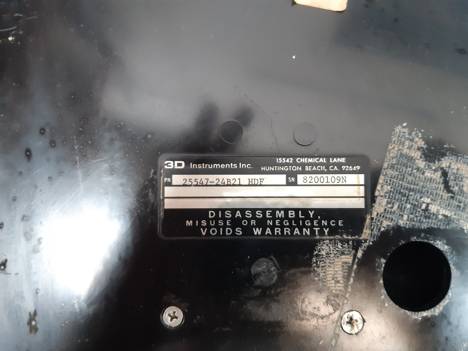 3D instruments 25547-24b21 hdf precision direct-drive gauge