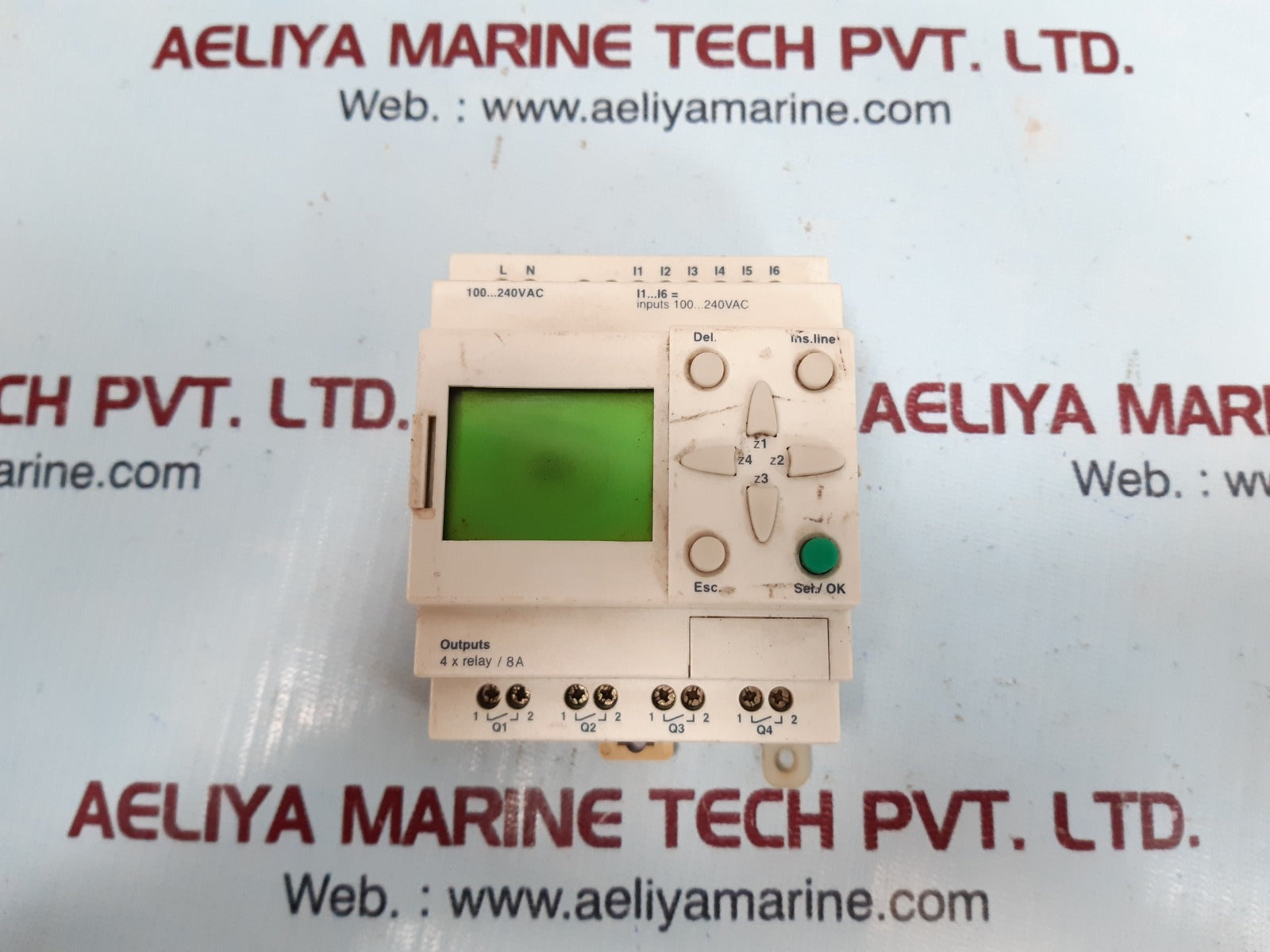 Schneider electric sr1 a101fu zelio logic relay