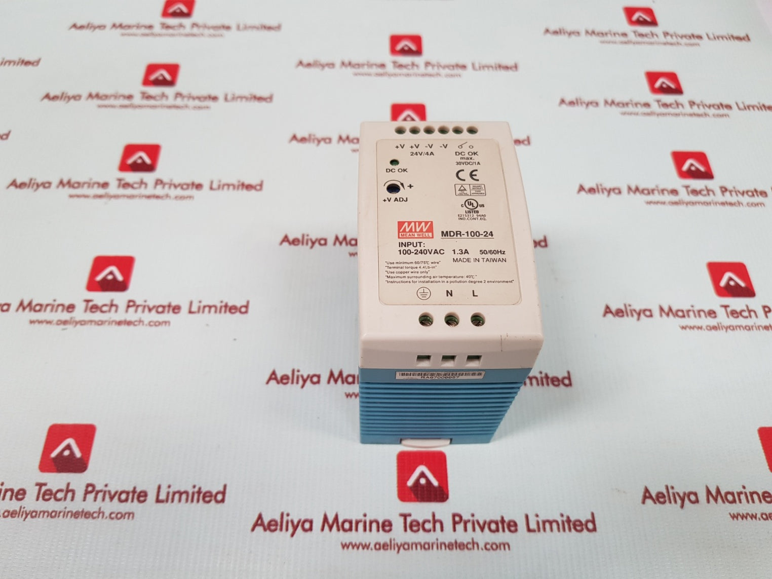 Mean well mdr-100-24 din rail power supply