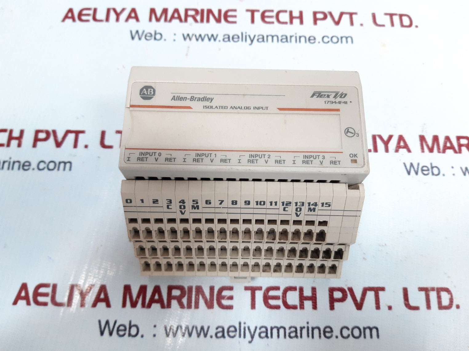 Allen-bradley flex i/o 1794-1f41 isolated analog input