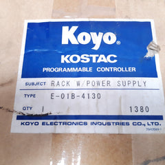 Koyo electronics e-01b-4130 programmable controller New 