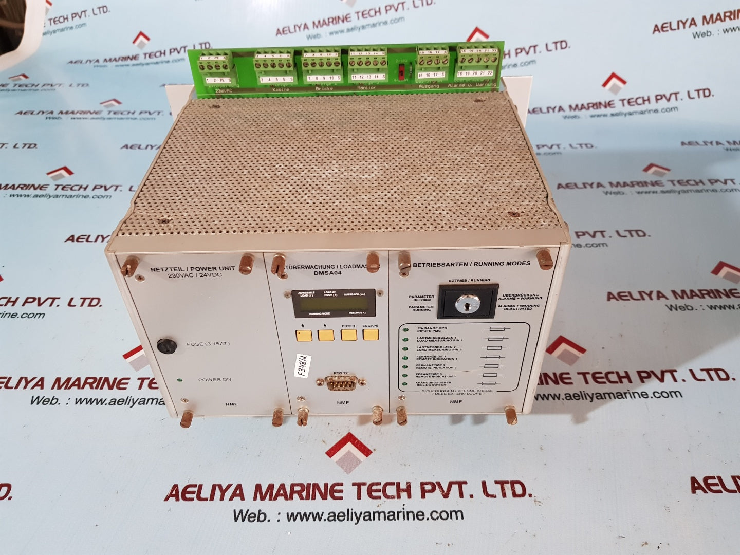 Nmf dmsa04 control panel