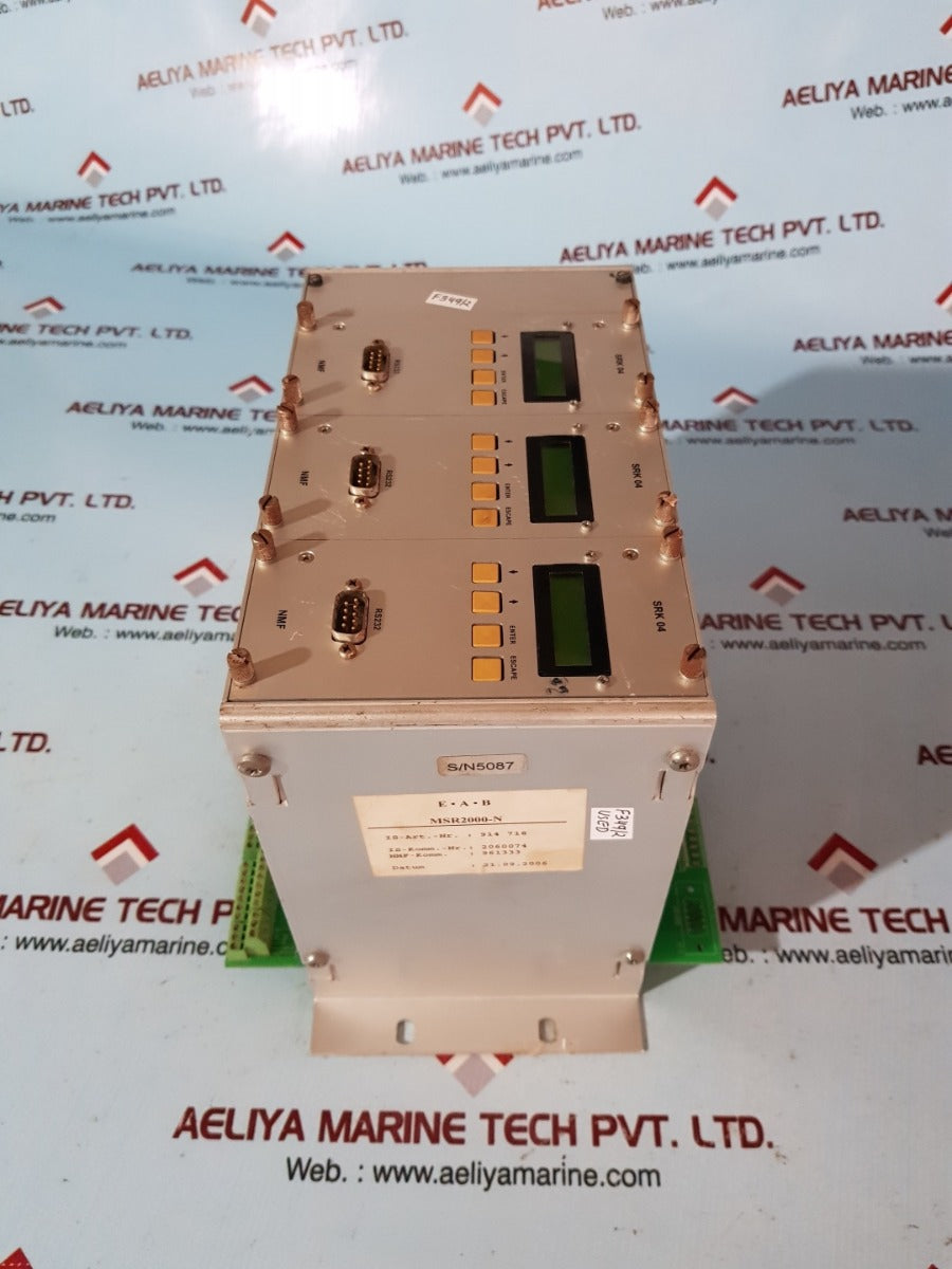 Nmf msr2000-n crane control panel