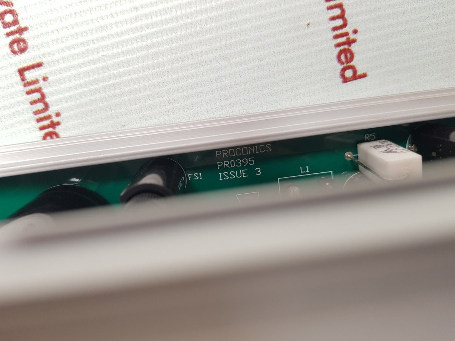 Proconics pr0395 control board 