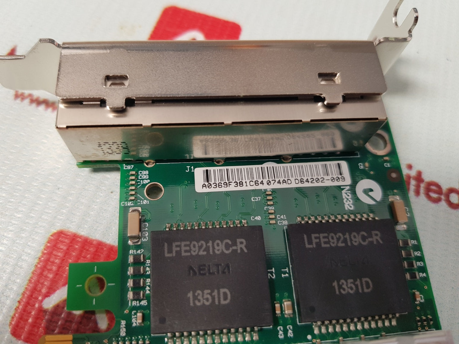 Intel cpu-d61407(b) pr0/1000 pt quad port lp sever adaptr