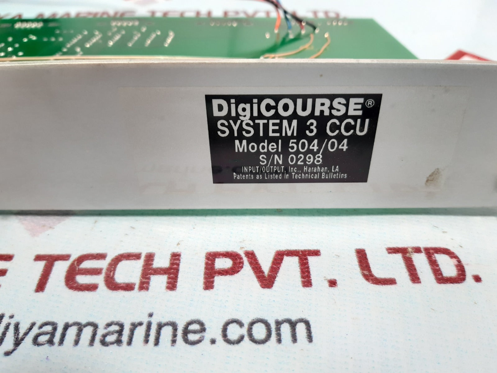 Digicourse system 3 ccu 504/04 pcb card