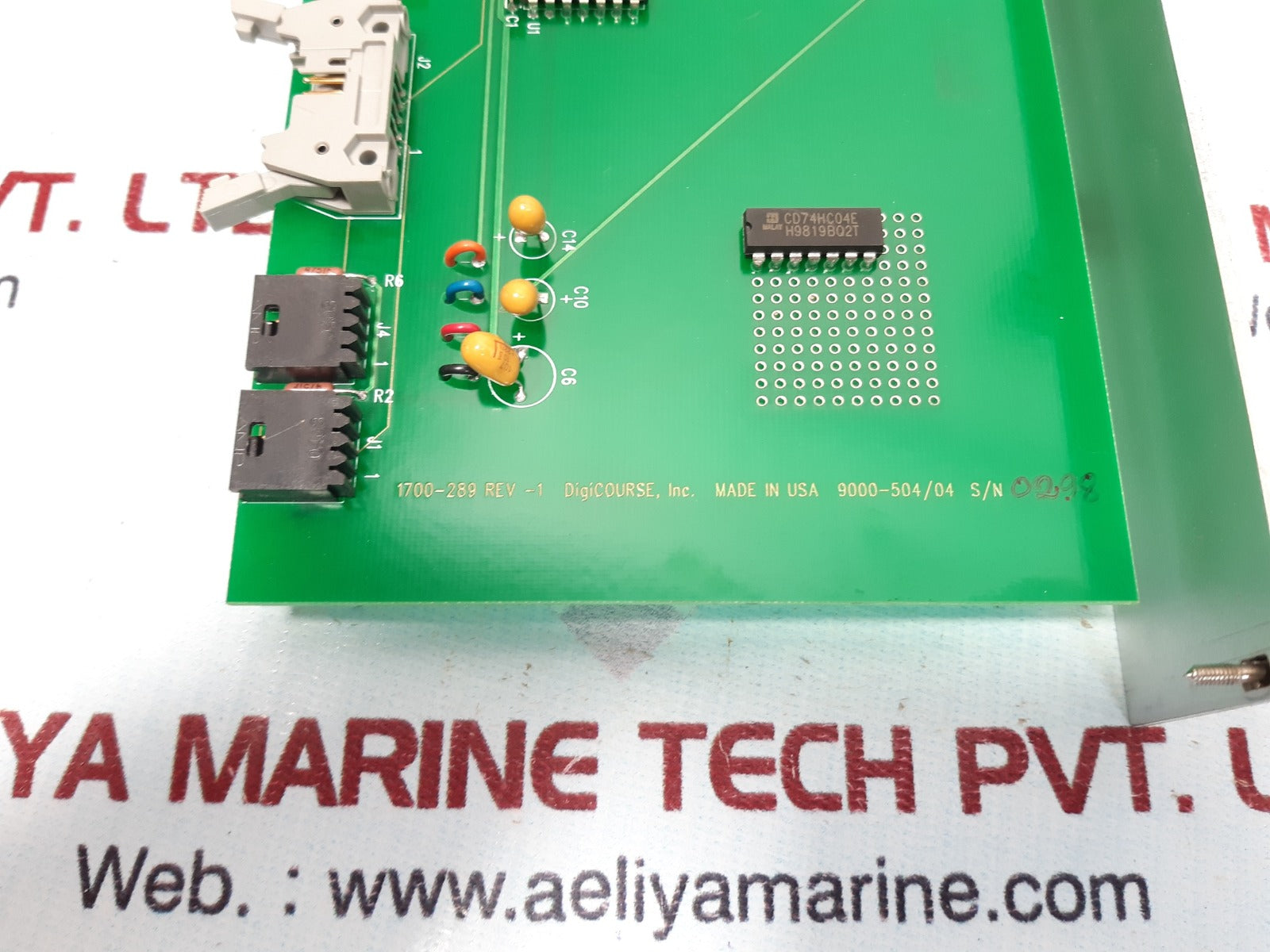 Digicourse system 3 ccu 504/04 pcb card