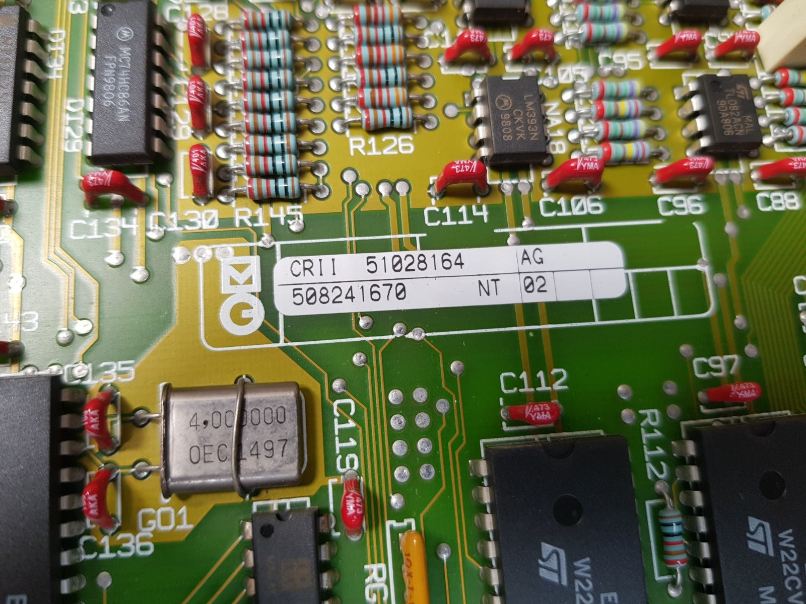 Mge 51028163xd-1aa pcb card 51028163xd-2aa 