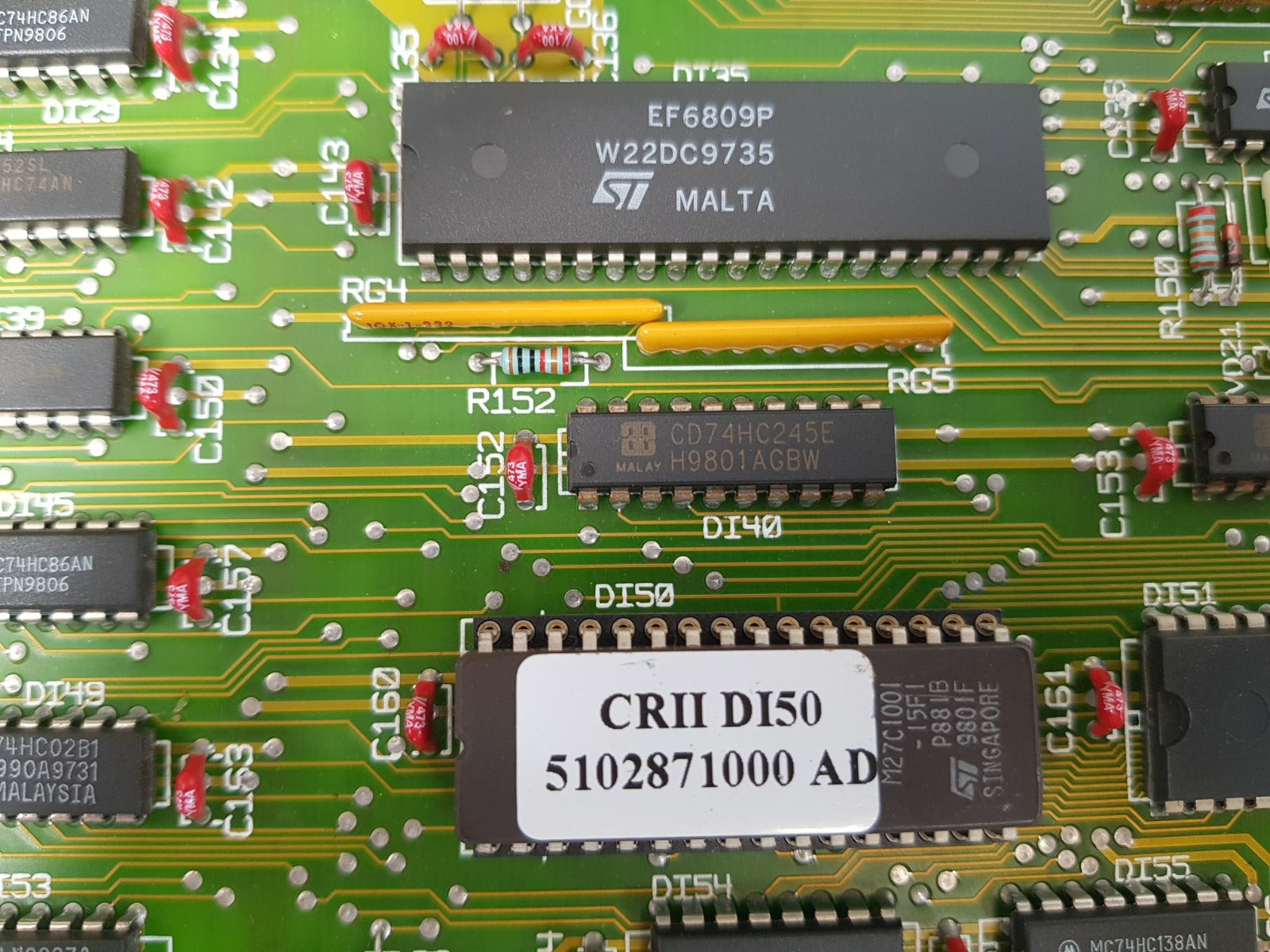 Mge 51028163xd-1aa pcb card 51028163xd-2aa 