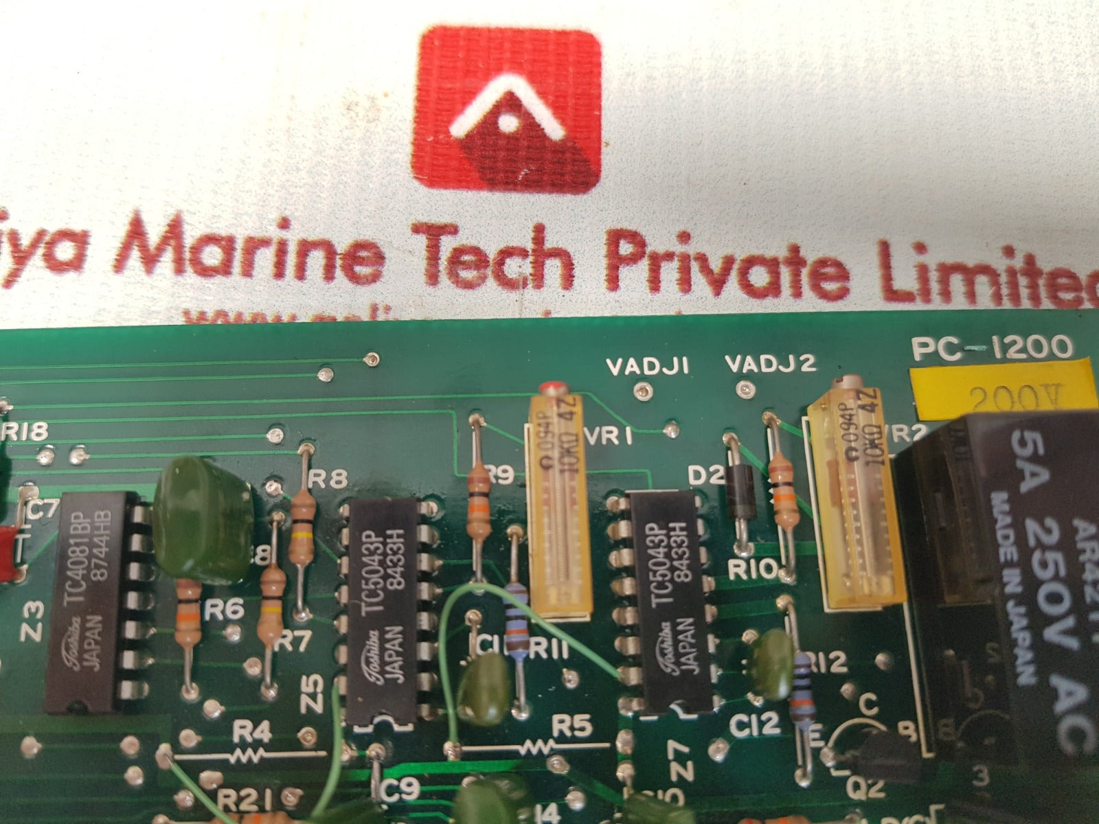 pc-1200 pcb card 200v