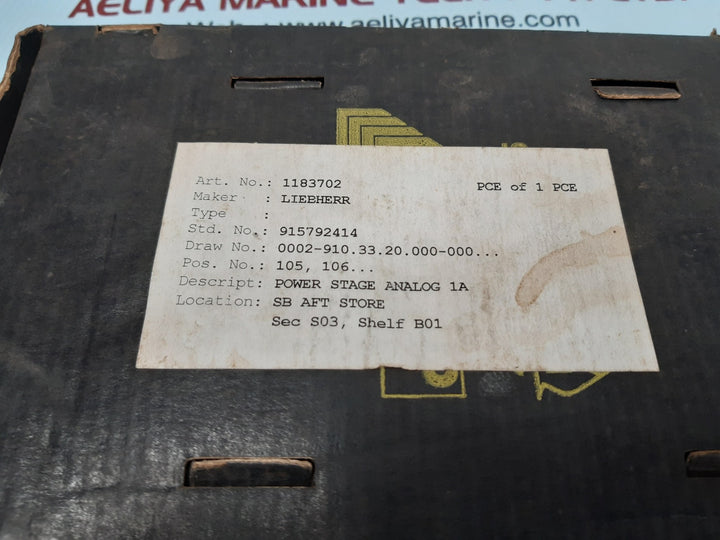 Liebherr 915792414 pcb card 66 10 144 14