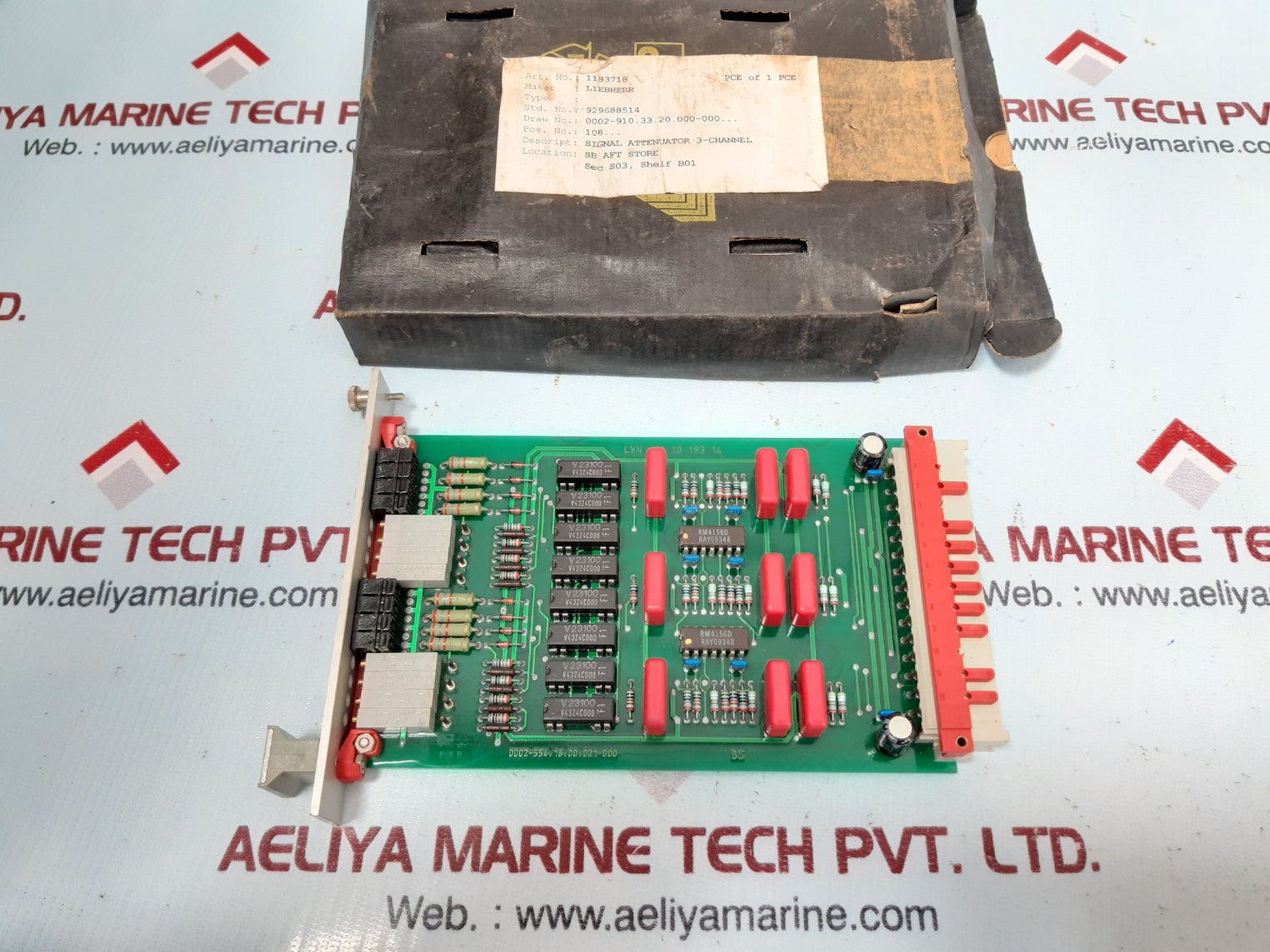 Liebherr lwn 66 10 193 14 pcb card 1183718